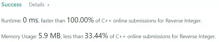 Solution 1 result