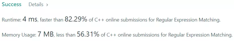 Solution 1 result